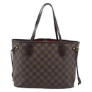 LOUIS VUITTON Damier Ebene Neverfull PM Tote Bag N51109 LV Auth ep15024-2