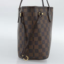LOUIS VUITTON Damier Ebene Neverfull PM Tote Bag N51109 LV Auth ep15024-3