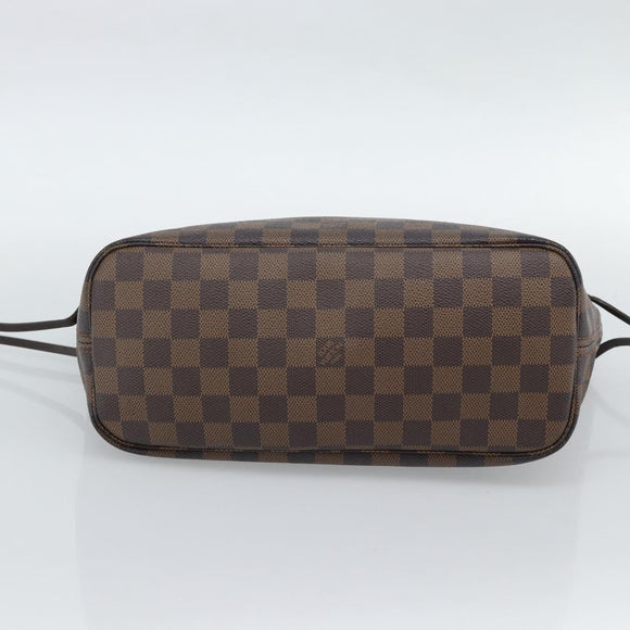 LOUIS VUITTON Damier Ebene Neverfull PM Tote Bag N51109 LV Auth ep15024