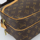 LOUIS VUITTON Monogram Reporter PM Shoulder Bag M45254 LV Auth ep15026A-14