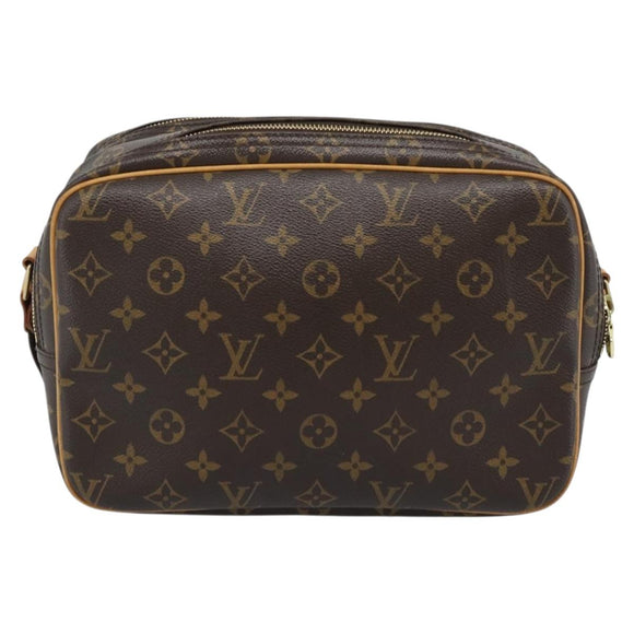 LOUIS VUITTON Monogram Reporter PM Shoulder Bag M45254 LV Auth ep15026A