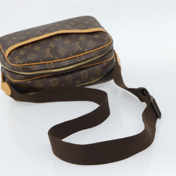 LOUIS VUITTON Monogram Reporter PM Shoulder Bag M45254 LV Auth ep15026A