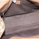GUCCI GG Canvas Jackie Shoulder Bag Beige Silver 01719 Auth ep15028-17