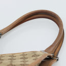 GUCCI GG Canvas Jackie Shoulder Bag Beige Silver 01719 Auth ep15028-8