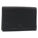 LOUIS VUITTON Epi Pochette Ceinture Waist Bag Black M52602 LV Auth ep15030-1