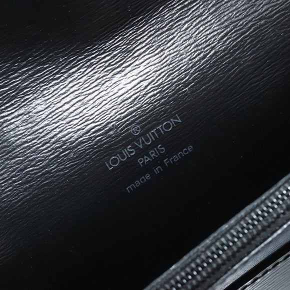LOUIS VUITTON Epi Pochette Ceinture Waist Bag Black M52602 LV Auth ep15030