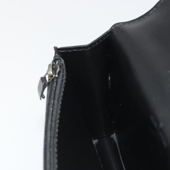 LOUIS VUITTON Epi Pochette Ceinture Waist Bag Black M52602 LV Auth ep15030