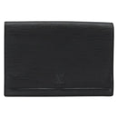 LOUIS VUITTON Epi Pochette Ceinture Waist Bag Black M52602 LV Auth ep15030-13