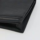 LOUIS VUITTON Epi Pochette Ceinture Waist Bag Black M52602 LV Auth ep15030-7