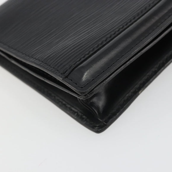 LOUIS VUITTON Epi Pochette Ceinture Waist Bag Black M52602 LV Auth ep15030