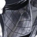 CELINE Schoudertas Leer Zwart Zilver Auth ep15031-23