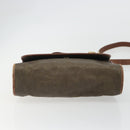 GUCCI Shoulder Bag PVC Canvas Beige Gold Auth ep15035-5
