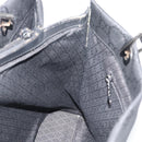 GUCCI GG Canvas Bamboo Hand Bag Nylon Black Silver 002 1010 Auth ep15037-18