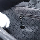 GUCCI GG Canvas Bamboo Hand Bag Nylon Black Silver 002 1010 Auth ep15037-19