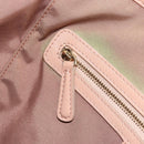 Christian Dior Lady Dior Canage Hand Bag Coated Canvas Pink Gold Auth ep15039-24