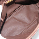 Burberrys Nova Check Hand Bag PVC Beige Gold Auth ep15040-12