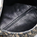 Christian Dior Trotter Canvas Mini Boston Bag Navy Silver Auth ep15043-11