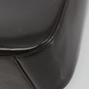 GUCCI Shoulder Bag Patent leather Brown Silver 000 0506 Auth ep15044-12