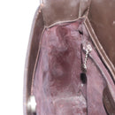 GUCCI Shoulder Bag Patent leather Brown Silver 000 0506 Auth ep15044-18