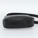 GUCCI Bamboo Shoulder Bag Leather 2way Black Gold 001 1638 2058 Auth ep15046-5
