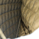 FENDI Carry Case Zucca Canvas Black Brown Auth ep15049A-24