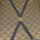 FENDI Carry Case Zucca Canvas Black Brown Auth ep15049A-30