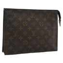 LOUIS VUITTON Monogram Poche Toilette 26 Pouch M47542 LV Auth ep15050-1
