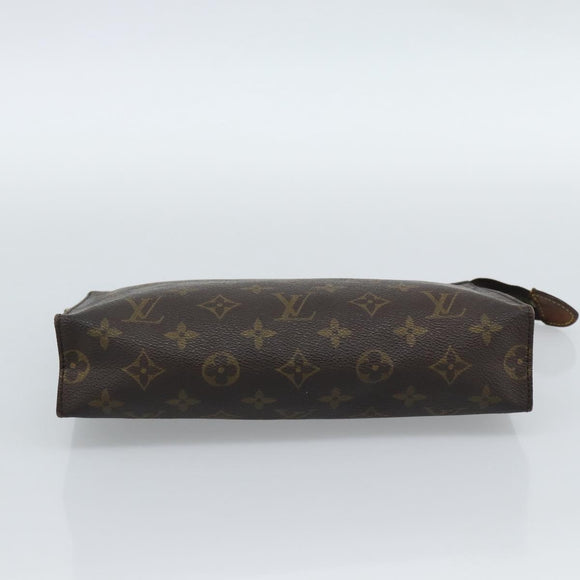 LOUIS VUITTON Monogram Poche Toilette 26 Pouch M47542 LV Auth ep15050