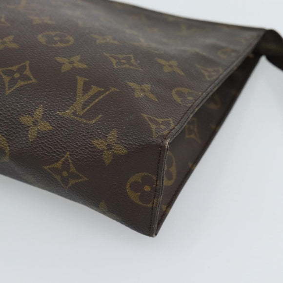 LOUIS VUITTON Monogram Poche Toilette 26 Pouch M47542 LV Auth ep15050