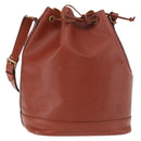 LOUIS VUITTON Epi Noe Shoulder Bag Brown M44028 LV Auth ep15053-1