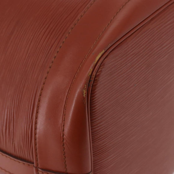 LOUIS VUITTON Epi Noe Shoulder Bag Brown M44028 LV Auth ep15053