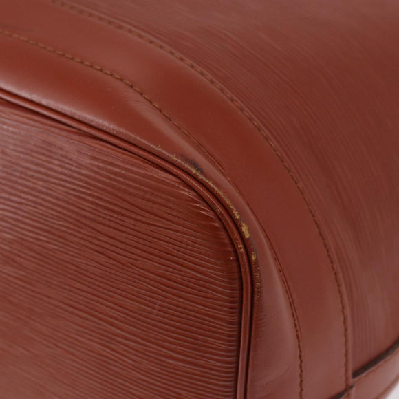 LOUIS VUITTON Epi Noe Shoulder Bag Brown M44028 LV Auth ep15053
