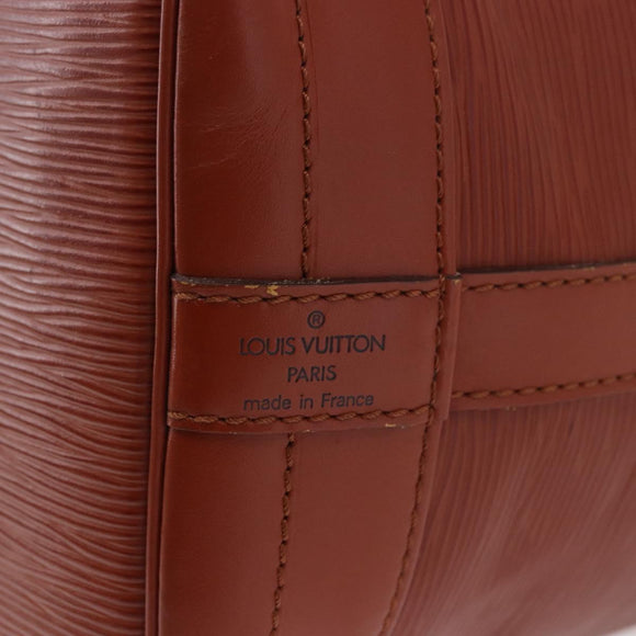 LOUIS VUITTON Epi Noe Shoulder Bag Brown M44028 LV Auth ep15053