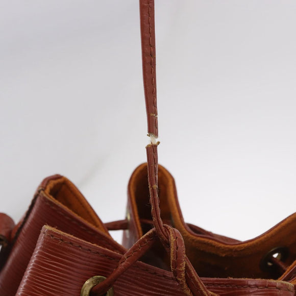 LOUIS VUITTON Epi Noe Shoulder Bag Brown M44028 LV Auth ep15053