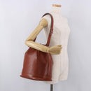 LOUIS VUITTON Epi Noe Shoulder Bag Brown M44028 LV Auth ep15053-22