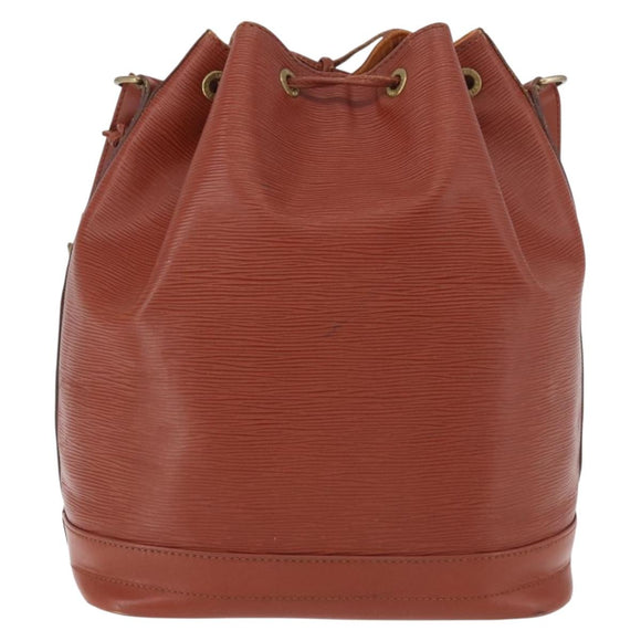 LOUIS VUITTON Epi Noe Shoulder Bag Brown M44028 LV Auth ep15053
