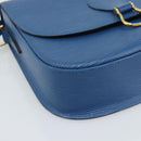 LOUIS VUITTON Epi Saint Cloud GM Shoulder Bag Toledo Blue M52195 LV Auth ep15054-15