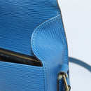 LOUIS VUITTON Epi Saint Cloud GM Shoulder Bag Toledo Blue M52195 LV Auth ep15054-20