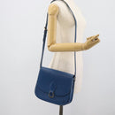 LOUIS VUITTON Epi Saint Cloud GM Shoulder Bag Toledo Blue M52195 LV Auth ep15054-26
