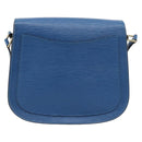 LOUIS VUITTON Epi Saint Cloud GM Shoulder Bag Toledo Blue M52195 LV Auth ep15054-2
