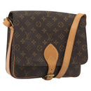 LOUIS VUITTON Monogram Cartouchiere GM Shoulder Bag M51252 LV Auth ep15056A-1