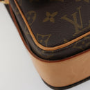 LOUIS VUITTON Monogram Cartouchiere GM Shoulder Bag M51252 LV Auth ep15056A-15