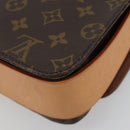 LOUIS VUITTON Monogram Cartouchiere GM Shoulder Bag M51252 LV Auth ep15056A-16