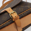 LOUIS VUITTON Monogram Cartouchiere GM Shoulder Bag M51252 LV Auth ep15056A-9