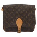 LOUIS VUITTON Monogram Cartouchiere GM Shoulder Bag M51252 LV Auth ep15056A-13