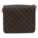 LOUIS VUITTON Monogram Cartouchiere GM Shoulder Bag M51252 LV Auth ep15056A-2