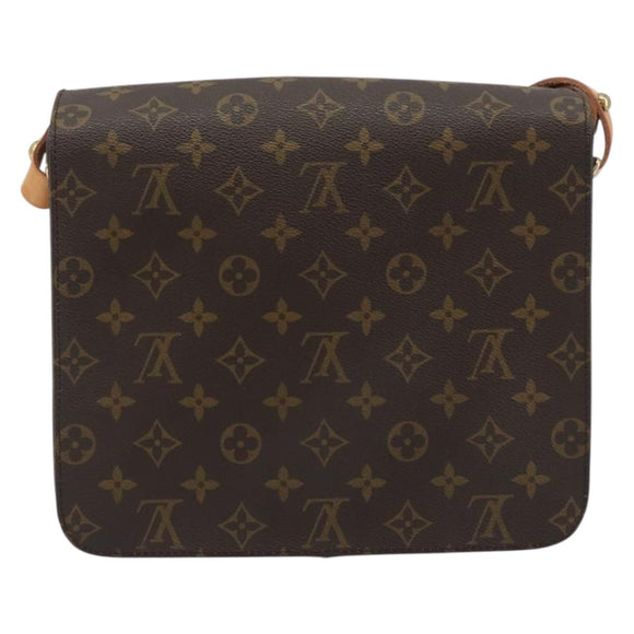 LOUIS VUITTON Monogram Cartouchiere GM Shoulder Bag M51252 LV Auth ep15056A