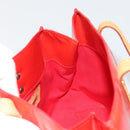 LOUIS VUITTON Monogram Vernis Reade PM Hand Bag Red Rouge M91088 LV Auth ep15057-18