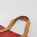 LOUIS VUITTON Monogram Vernis Reade PM Hand Bag Red Rouge M91088 LV Auth ep15057-8