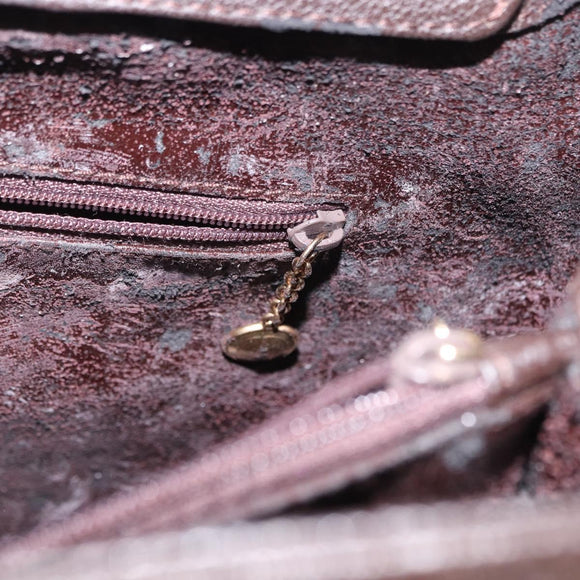 GUCCI Bamboo Hand Bag Suede Brown Gold 002 1186 0260 Auth ep15058